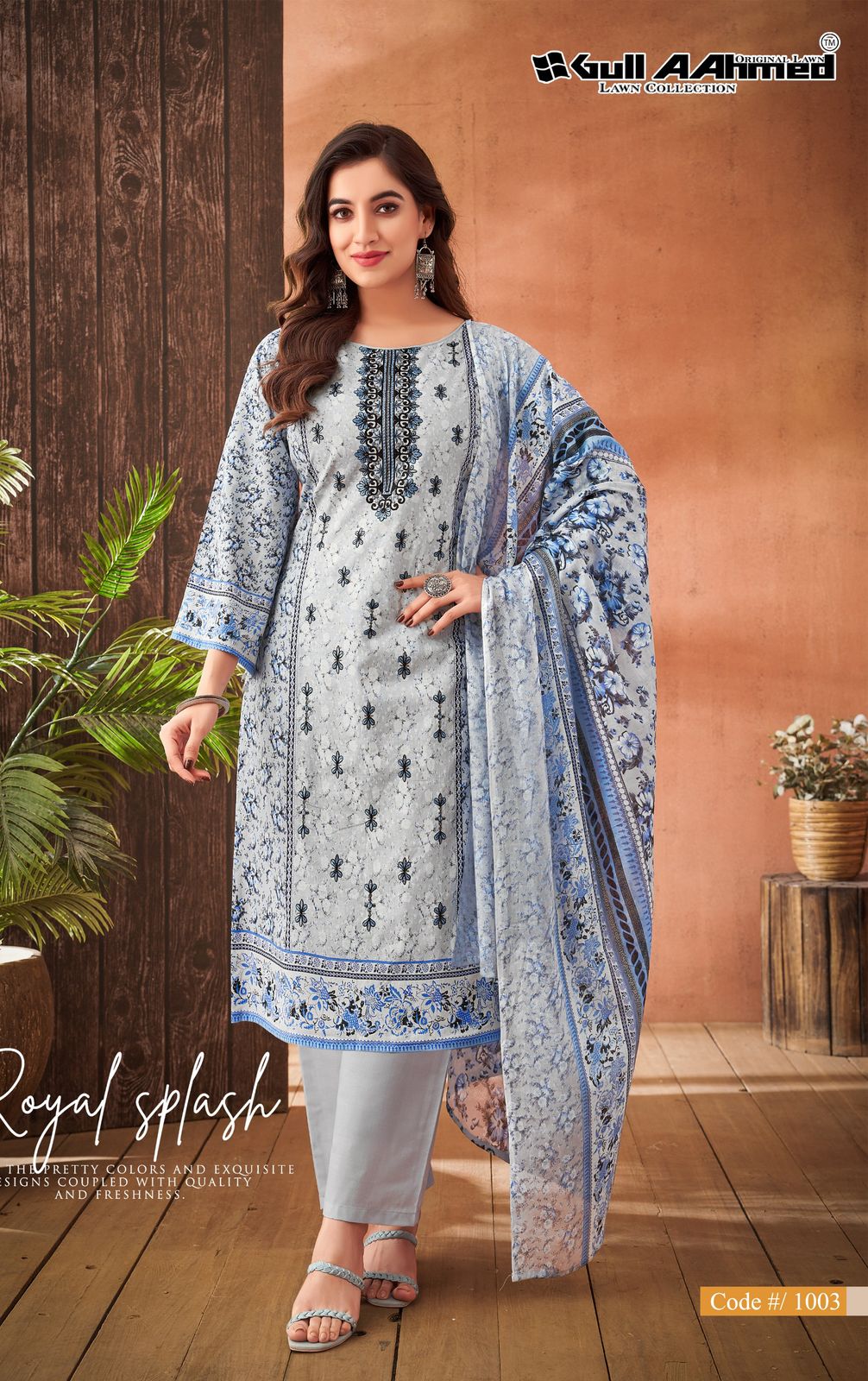 Zara By Gull A Ahmed Lawn Cotton Dress Material Wholesale Shop In Surat